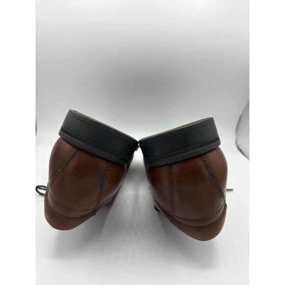 Florsheim Surge Cap Toe Cognac Brown Leather Oxford Mens 10EEE Dress Shoes